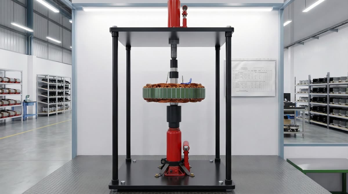 Motor manufacturing cell