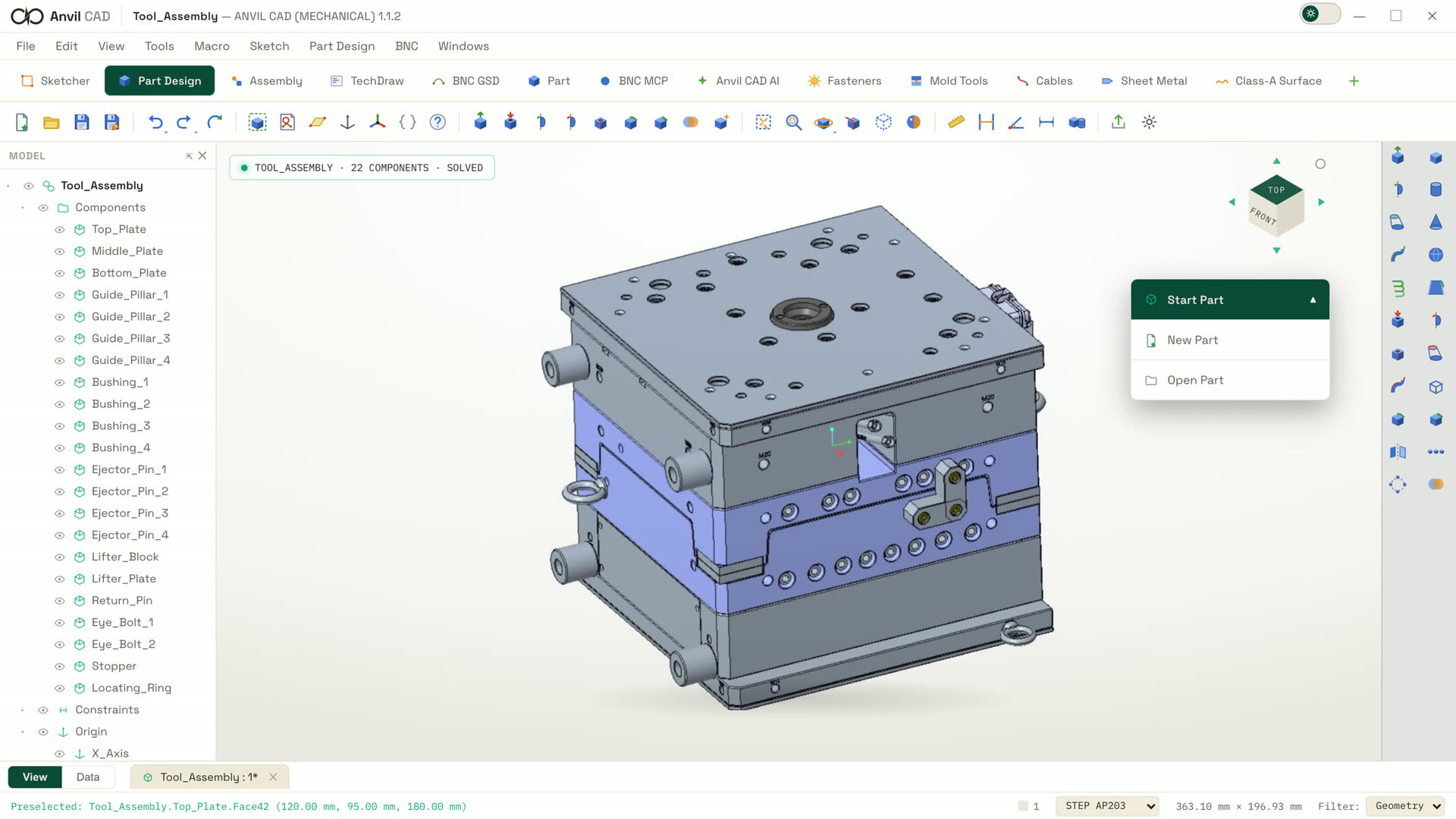 Anvil — Design & engineering